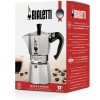 Bialetti Caffettiera Moka Express 6 Tazze, Manico anti scottatura, Non adatta a induzione, 6 Tazze (270 ml), Alluminio - 6 Tazze