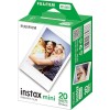 Fujifilm 16386016 Instax Mini Film Pellicola Istantanea per Fotocamere Instax Mini, Formato 46x62 mm, Confezione da 20 Foto