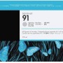 HP 91 C9466A, Cartuccia Originale da 500 Pagine, Compatibile con la Stampante DesignJet Z6100, Grigio Chiaro - Grigio Chiaro