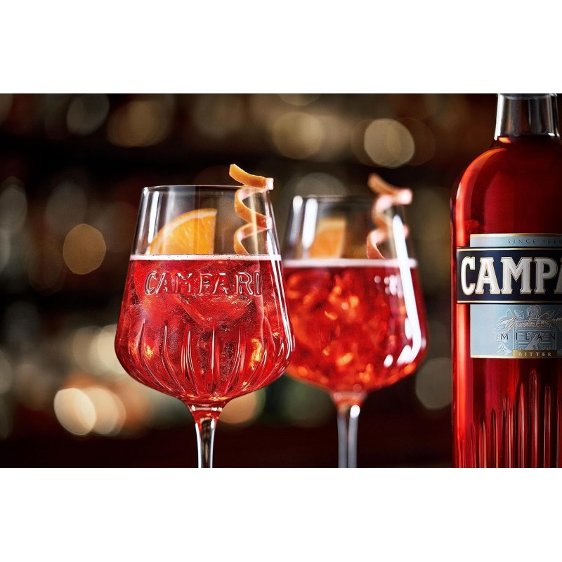 Campari Bitter - 70 cl, Aperitivo Bitter Alcolico, 25% Vol - 700ml Campari Bitter - 70 cl, Aperitivo Bitter Alcolico, 25% Vol - 700ml