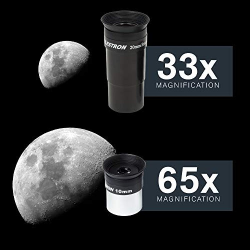 Celestron 31051 AstroMaster 130EQ Telescopio riflettore newtoniano a motore, blu scuro Celestron 31051 AstroMaster 130EQ Telescopio riflettore newtoniano a motore, blu scuro