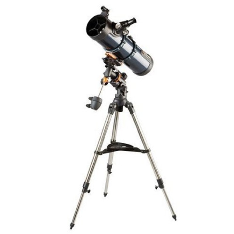 Celestron 31051 AstroMaster 130EQ Telescopio riflettore newtoniano a motore, blu scuro Celestron 31051 AstroMaster 130EQ Telescopio riflettore newtoniano a motore, blu scuro