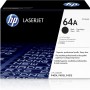 HP 64A CC364A, Cartuccia Toner Originale HP da 10000 Pagine, Compatibile con le Stampanti HP LaserJet P4014, P4015, P4515, Nero