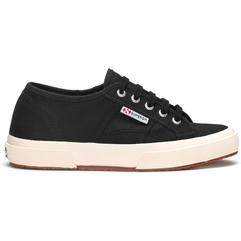 SUPERGA 2750-cotu Classic, Scarpe da Ginnastica Basse Unisex-Adulto - 43 EU Nero