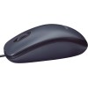 Logitech M90 Mouse USB Cablato, 1000 DPI, Mouse Ambidestro, Compatibile con PC/Mac/Laptop, Grigio - taille unique