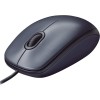 Logitech M90 Mouse USB Cablato, 1000 DPI, Mouse Ambidestro, Compatibile con PC/Mac/Laptop, Grigio - taille unique