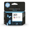 HP 301 Tricromia, CH562EE, Cartuccia Originale HP da 165 Pagine, Compatibili con Stampanti HP DeskJet Serie 1000, 3000, HP Envy Serie 4500 e 5500 e HP Officejet Serie 2600 e 4600