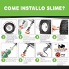 Slime 10016 Sigillante Pneumatico Antiforatura, Kit di Emergenza, per Motociclette, Motocicli, Scooter, Rimorchi, Non Tossico, Ecologico, Flacone da 237 ml Slime 10016 Sigillante Pneumatico Antiforatura, Kit di Emergenza, per Motociclette, Motocicli, Scooter, Rimorchi, Non Tossico, Ecologico, Flacone da 237 ml