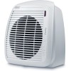De'Longhi HVY1020 Termoventilatore verticale Young, Silenzioso e leggero, Protezione antigoccia, Maniglia, Dispositivo di sicurezza, Luce, Protezione antigelo, Piccole dimensioni, 2000watt, Bianco