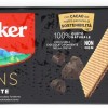 Loacker - Wafer Thins Fondente - Wafer Sottile e Fragrante con due Strati di Cialde Farcite con uno Strato di Crema al Cioccolato Fondente – Colazione - Merenda e Snack - 1 Confezione da 150g
