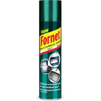 Fornet - Sgrassatore Spray per Forni e Barbecue, Formula non Aggressiva, Senza Soda Caustica, 300ml - 300 ml (Confezione da 1) Fornet - Sgrassatore Spray per Forni e Barbecue, Formula non Aggressiva, Senza Soda Caustica, 300ml - 300 ml (Confezione da 1)
