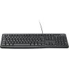 Logitech K120 Tastiera con Cavo per Windows, USB Plug-and-Play, Dimensioni Standard, Resistente agli Schizzi, Barra Spaziatrice Curva, Compatibile con PC, Laptop, Layout Italiano QWERTY - Nero Logitech K120 Tastiera con Cavo per Windows, USB Plug-and-Play, Dimensioni Standard, Resistente agli Schizzi, Barra Spaziatrice Curva, Compatibile con PC, Laptop, Layout Italiano QWERTY - Nero