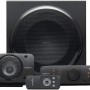 Logitech Z906 5.1 Sistema di Altoparlanti Audio Dolby Surround, Certificato THX, Dolby e DTS, ‎Potenza 1000 Watt, Multidispositivo, Con Telecomando, Presa EU/IT, PC/PS4/Xbox/TV/Smartphone/Tablet