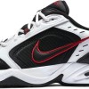 Nike Air Monarch IV, Scarpe da Ginnastica Uomo - 44 EU Bianco White Black Varsity Red 445