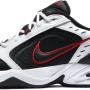Nike Air Monarch IV, Scarpe da Ginnastica Uomo - 44 EU Bianco White Black Varsity Red 445