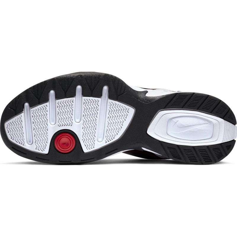 Nike Air Monarch IV, Scarpe da Ginnastica Uomo - 48.5 EU Bianco White Black Varsity Red 445 Nike Air Monarch IV, Scarpe da Ginnastica Uomo - 48.5 EU Bianco White Black Varsity Red 445