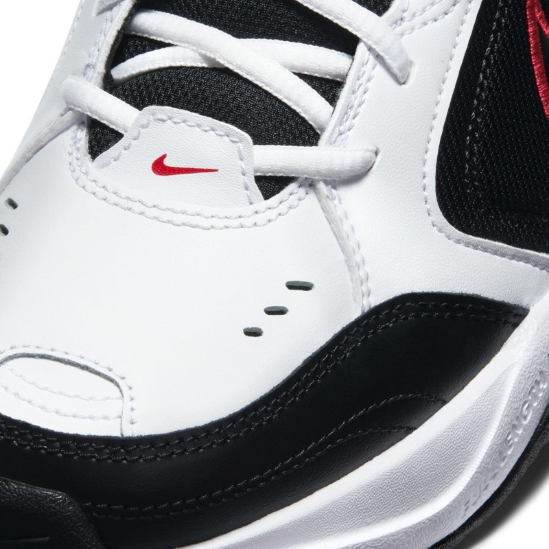 Nike Air Monarch IV, Scarpe da Ginnastica Uomo - 48.5 EU Bianco White Black Varsity Red 445 Nike Air Monarch IV, Scarpe da Ginnastica Uomo - 48.5 EU Bianco White Black Varsity Red 445