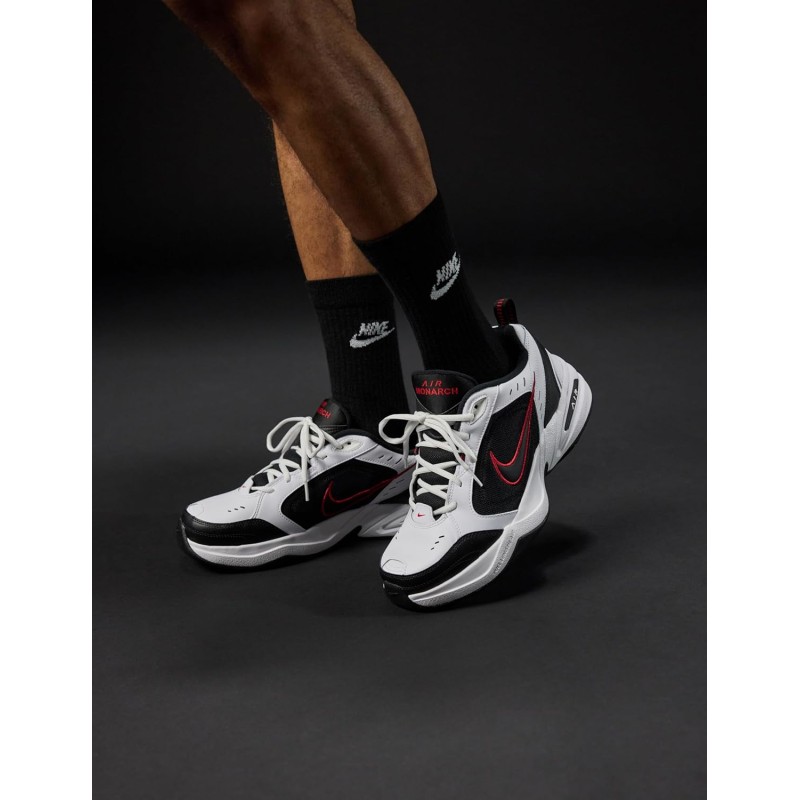 Nike Wmns Tanjun Racer, Scarpe Running Uomo - 44.5 EU Bianco White Black Varsity Red 445