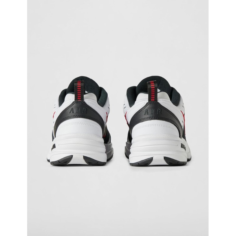 Nike Air Monarch IV, Scarpe da Ginnastica Uomo - 40 EU Bianco White Black Varsity Red 445 Nike Air Monarch IV, Scarpe da Ginnastica Uomo - 40 EU Bianco White Black Varsity Red 445