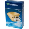 Menalux CFP4 - 100 filtri in carta, numero 4, per macchina da caffè Drip - número 4
