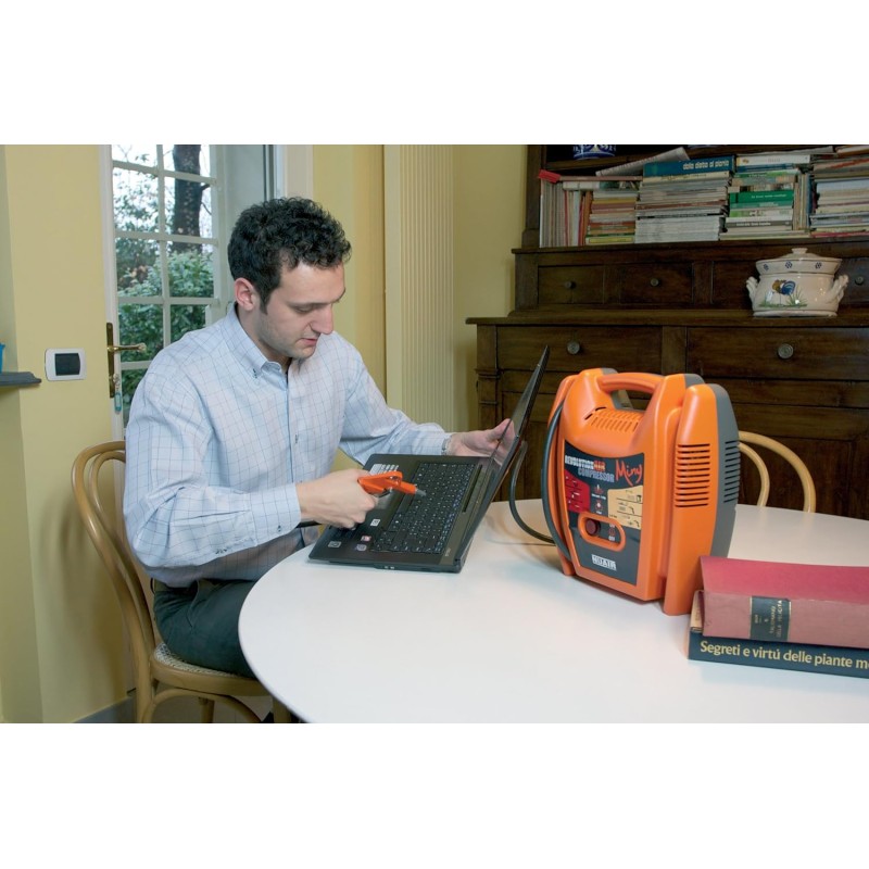 RevolutionAIR Miny Compressore, 230 V, Arancione RevolutionAIR Miny Compressore, 230 V, Arancione