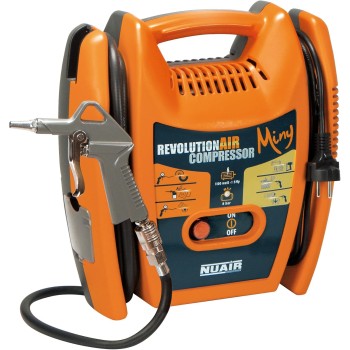 RevolutionAIR Miny Compressore, 230 V, Arancione
