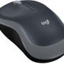 Logitech M185 Mouse Wireless, 2,4 GHz con Mini Ricevitore USB, Durata Batteria di 12 Mesi, Tracciamento Ottico 1000 DPI, Ambidestro, Compatibile con PC, Mac, Laptop - Grigio - Grigio