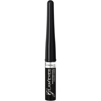 Rimmel London Eyeliner Liquido Glameyes, Lunga Durata, Finish Opaco e Tratto Sottile, 001 Nero/Black Glamour, 3.5 ml - 1 unità (Confezione da 1) 001 Nero/Black Rimmel London Eyeliner Liquido Glameyes, Lunga Durata, Finish Opaco e Tratto Sottile, 001 Nero/Black Glamour, 3.5 ml - 1 unità (Confezione da 1) 001 Nero/Black