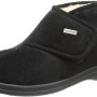 Manitu Home Pantofole da Uomo, Alte - 43 EU Nero Schwarz Schwarz 1