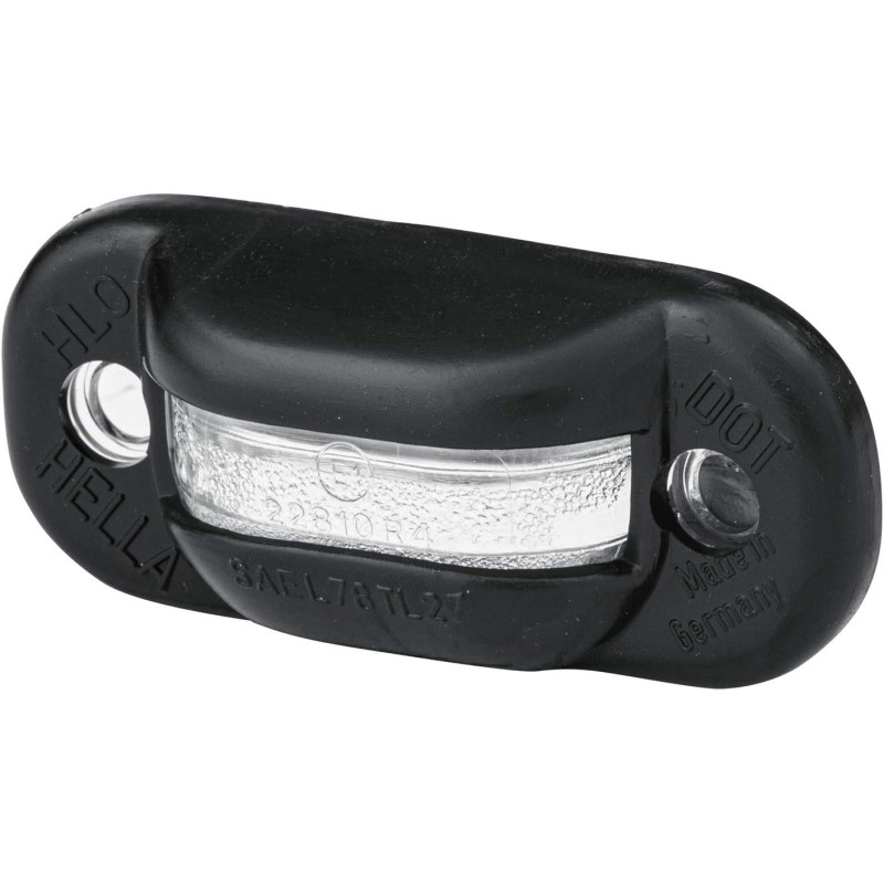 HELLA 2KA 002 445-111 Luce targa - Lampadine - 12V - ECE - Sx/Dx