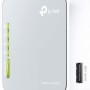Tp-Link Tl-Mr3020 3G/4G Router Wi-Fi Portatile Wireless 300Mbps, Porta Usb 2.0, Bianco, ‎7.37 x 2.29 x 6.6 cm; 60 grammi