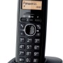 Panasonic KX-TG1611JTH Telefono Cordless Digitale, Unità Base e Ricevitore Singolo, ID Chiamante, Batteria Lunga Durata, Display LCD, Rubrica, Memoria di Riselezione, Sveglia, Grigio Antracite - Singolo Nero