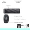 Logitech MK220 Combo Tastiera e Mouse Wireless Compatti per Windows, 2,4 GHz Wireless con Ricevitore USB Unifying, Durata Batteria di 24 Mesi, Compatibile con PC, Laptop, Layout Italiano QWERTY - Nero Logitech MK220 Combo Tastiera e Mouse Wireless Compatti per Windows, 2,4 GHz Wireless con Ricevitore USB Unifying, Durata Batteria di 24 Mesi, Compatibile con PC, Laptop, Layout Italiano QWERTY - Nero
