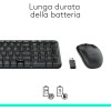 Logitech MK220 Combo Tastiera e Mouse Wireless Compatti per Windows, 2,4 GHz Wireless con Ricevitore USB Unifying, Durata Batteria di 24 Mesi, Compatibile con PC, Laptop, Layout Italiano QWERTY - Nero Logitech MK220 Combo Tastiera e Mouse Wireless Compatti per Windows, 2,4 GHz Wireless con Ricevitore USB Unifying, Durata Batteria di 24 Mesi, Compatibile con PC, Laptop, Layout Italiano QWERTY - Nero