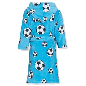 Playshoes Accappatoio in Pile Vestaglia Unisex-Bambini e Ragazzi - 134-140 calcio azzurro Playshoes Accappatoio in Pile Vestaglia Unisex-Bambini e Ragazzi - 134-140 calcio azzurro