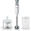 Bosch Elettrodomestici ErgomMixx Mixer a Immersione, Frullatore, 600 W, 70 Decibel, Plastica, 12 velocità, Bianco
