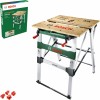 Bosch Home And Garden 0603B05200 PWB 600 Banco Da Lavoro, Quattro Ganasce Di Serraggio