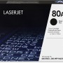 HP 80A CF280A, Cartuccia Toner Originale HP da 2560 Pagine, Compatibile con le Stampanti HP LaserJet Pro 400 M401a, M401d, M401dn, M402dne, M401dw, MFP M425dn e M425dw, Nero