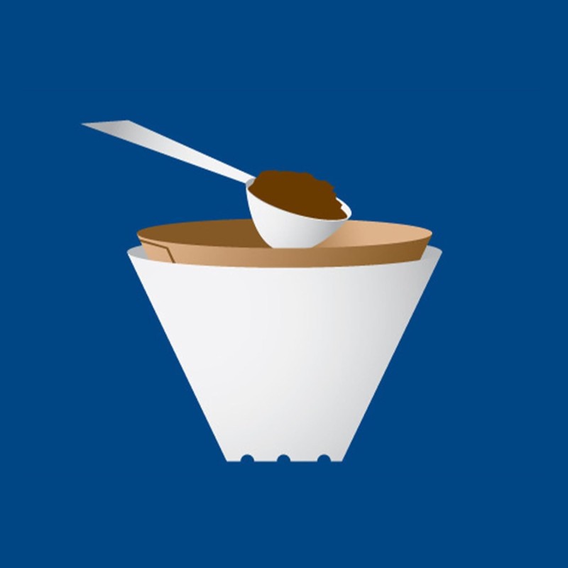 Menalux 900256313 Cfp2 Filtri Caffe in Carta Ecologica, 2 Tazze - 100 Unidades Menalux 900256313 Cfp2 Filtri Caffe in Carta Ecologica, 2 Tazze - 100 Unidades