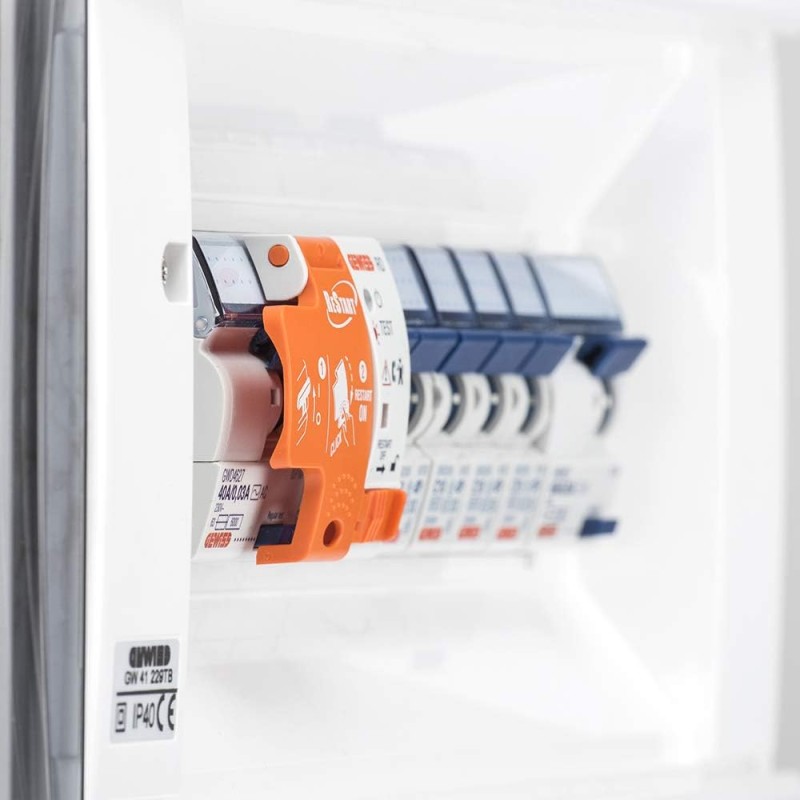 Gewiss GW90027 Circuit Breaker 16A, 1P+N, 4.5KA, Automatic, Multicolour - 1 Pacco Gewiss GW90027 Circuit Breaker 16A, 1P+N, 4.5KA, Automatic, Multicolour - 1 Pacco