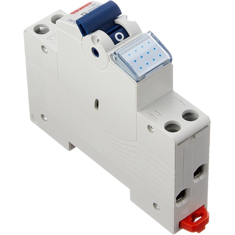 Gewiss GW90027 Circuit Breaker 16A, 1P+N, 4.5KA, Automatic, Multicolour - 1 Pacco Gewiss GW90027 Circuit Breaker 16A, 1P+N, 4.5KA, Automatic, Multicolour - 1 Pacco