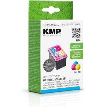 CARTUCHO KMP HP CH564EE NR.301XL COLOR 350 S. H76 RECARGADO