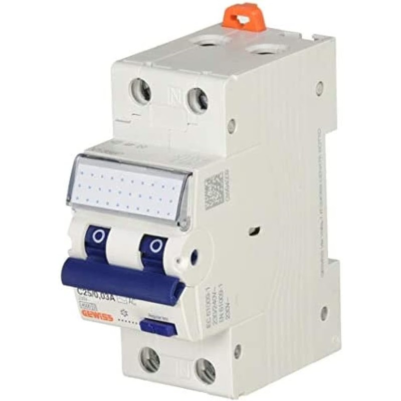 Gewiss Interruttore Magneto-Termico 32A, DIN Rail