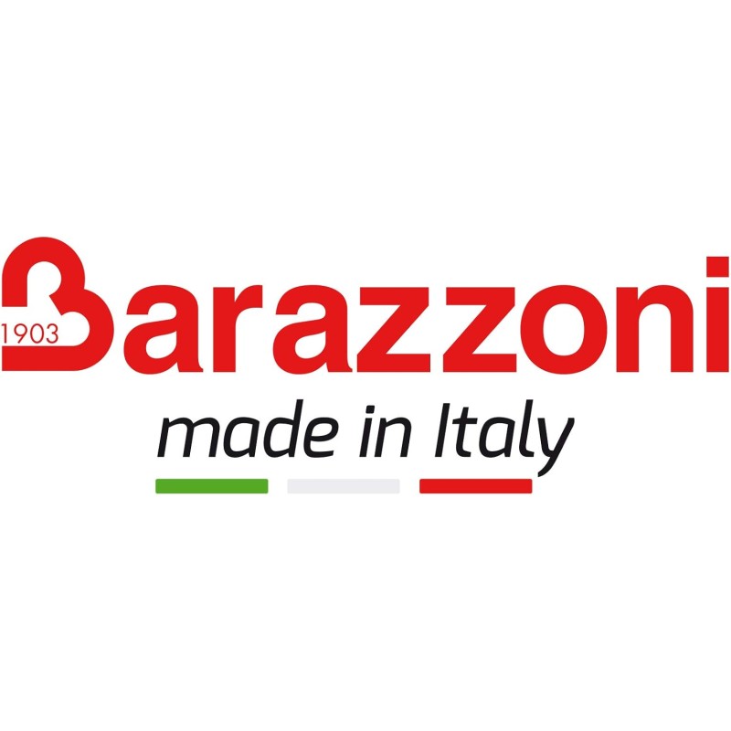 Barazzoni Pentola a Pressione Modello Basic, ø22cm, capacità 5lt, Induzione, Made in Italy, Acciaio Inox 18/10, Argento, 22 cm