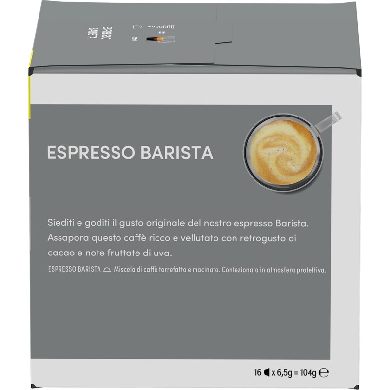 NESCAFÉ DOLCE GUSTO Espresso Barista Caffè, 6 Confezioni da 16 Capsule (96 Capsule Compatibili Nescafé Dolce Gusto) NESCAFÉ DOLCE GUSTO Espresso Barista Caffè, 6 Confezioni da 16 Capsule (96 Capsule Compatibili Nescafé Dolce Gusto)