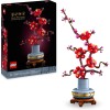 LEGO Botanicals Japanese Apricot - Artificial Fake Flower to Build for Adults - Botanical Collection Home Floral Decor Gift Idea for Women or Men - 10369