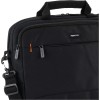 Amazon Basics Borsa compatta a tracolla per laptop con tasche portaoggetti per accessori, custodia da trasporto, 14 pollici - 35,6 cm, 1 unità, confezione da 1, Nero - 35.6 cm