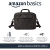 Amazon Basics Borsa compatta per computer portatile con tasche per accessori (15,6 pollici, 40 cm), nero, confezione da 1 - 40 cm