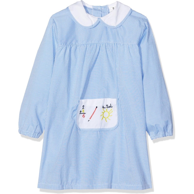 ALBER Baby Colegial Grembiule Bimbo - 4 anni Rosa