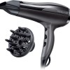 Remington Asciugacapelli 2400W - Leggero e Potente - Con Ioni per capelli meno crespi, 3 livelli di riscaldamento e 2 di ventola separati, Funzione di raffreddamento, Diffusore, Pro-Air Turbo D5220